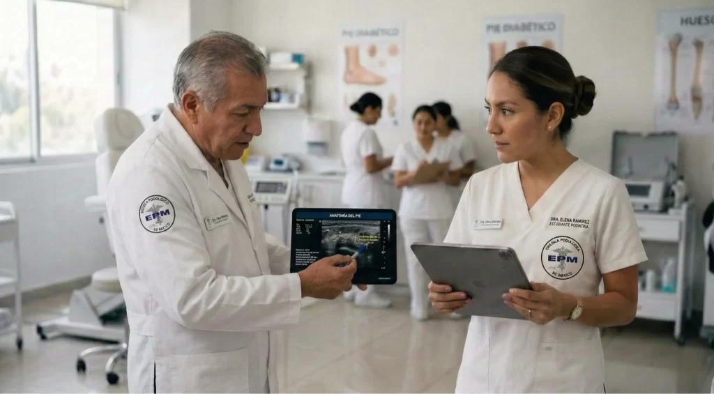 Práctica clínica supervisada en instalaciones reales